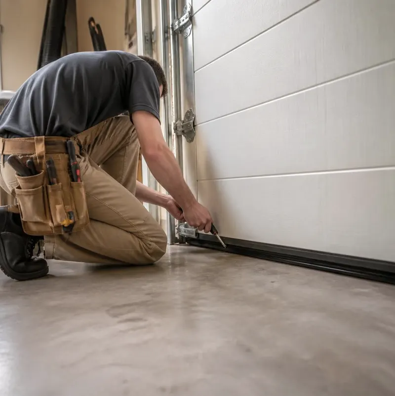 Off Track Door Repair in Otter Creek